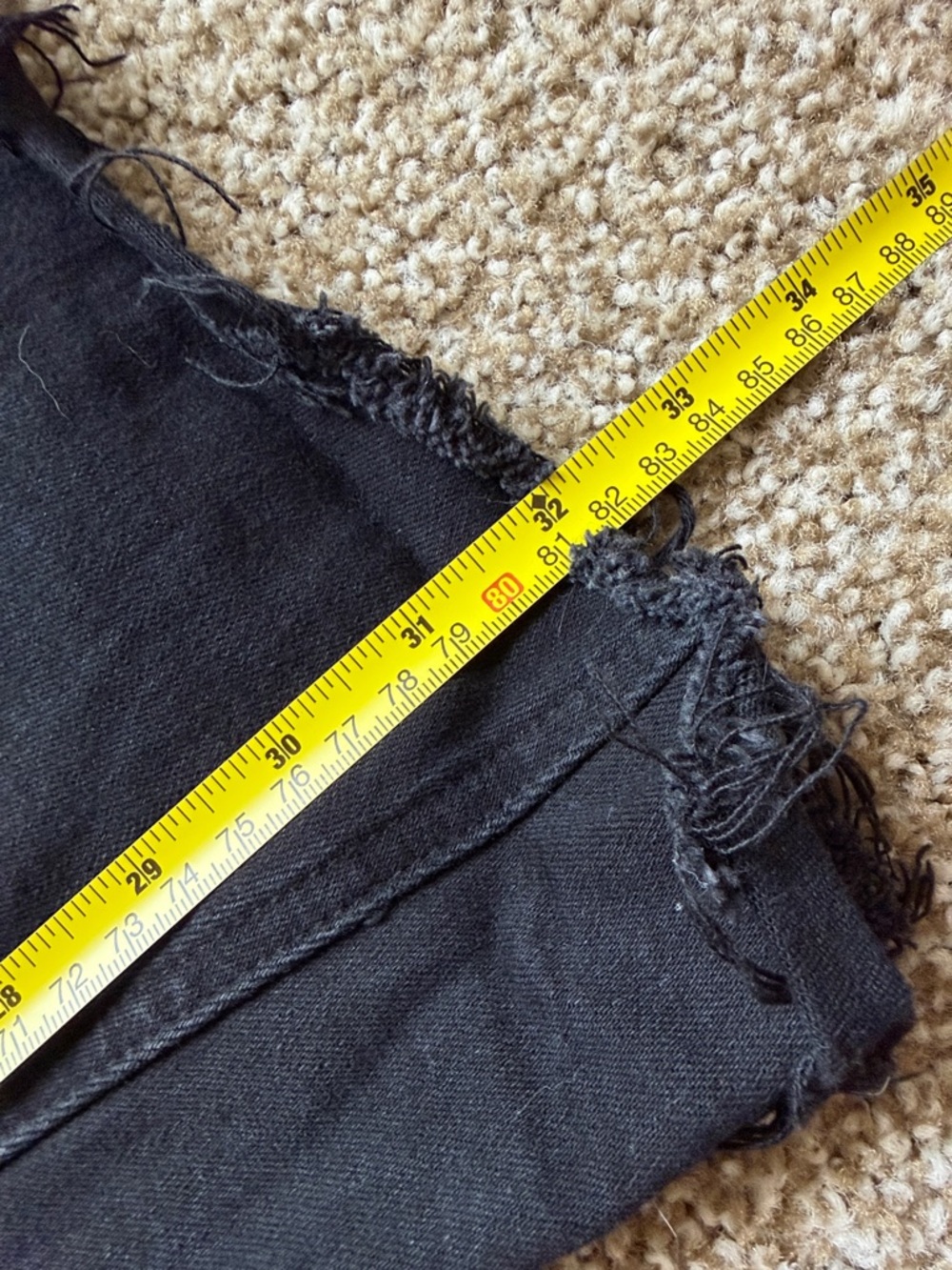 Vervet High Rise Button Fly Flare 15/32 - Picture 4 of 6